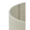 L&L Abażur BRESKA 40 cm perłowa biel