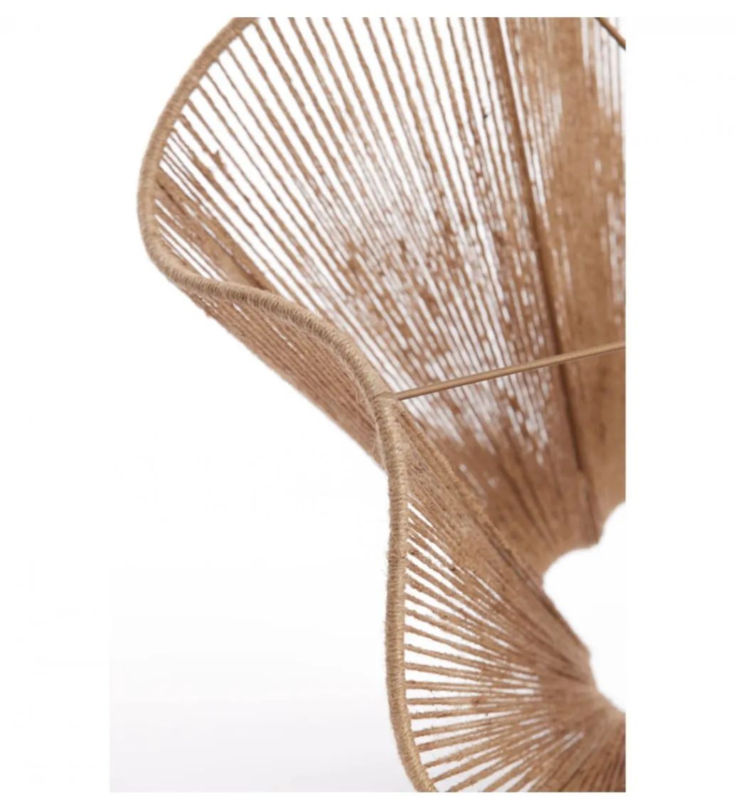 L&L Abażur FODARA 45 cm brązowy