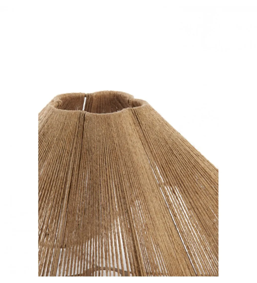 L&L Abażur FODARA 45 cm brązowy