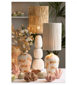 L&L Abażur LANZANO 30 cm naturalna rafia