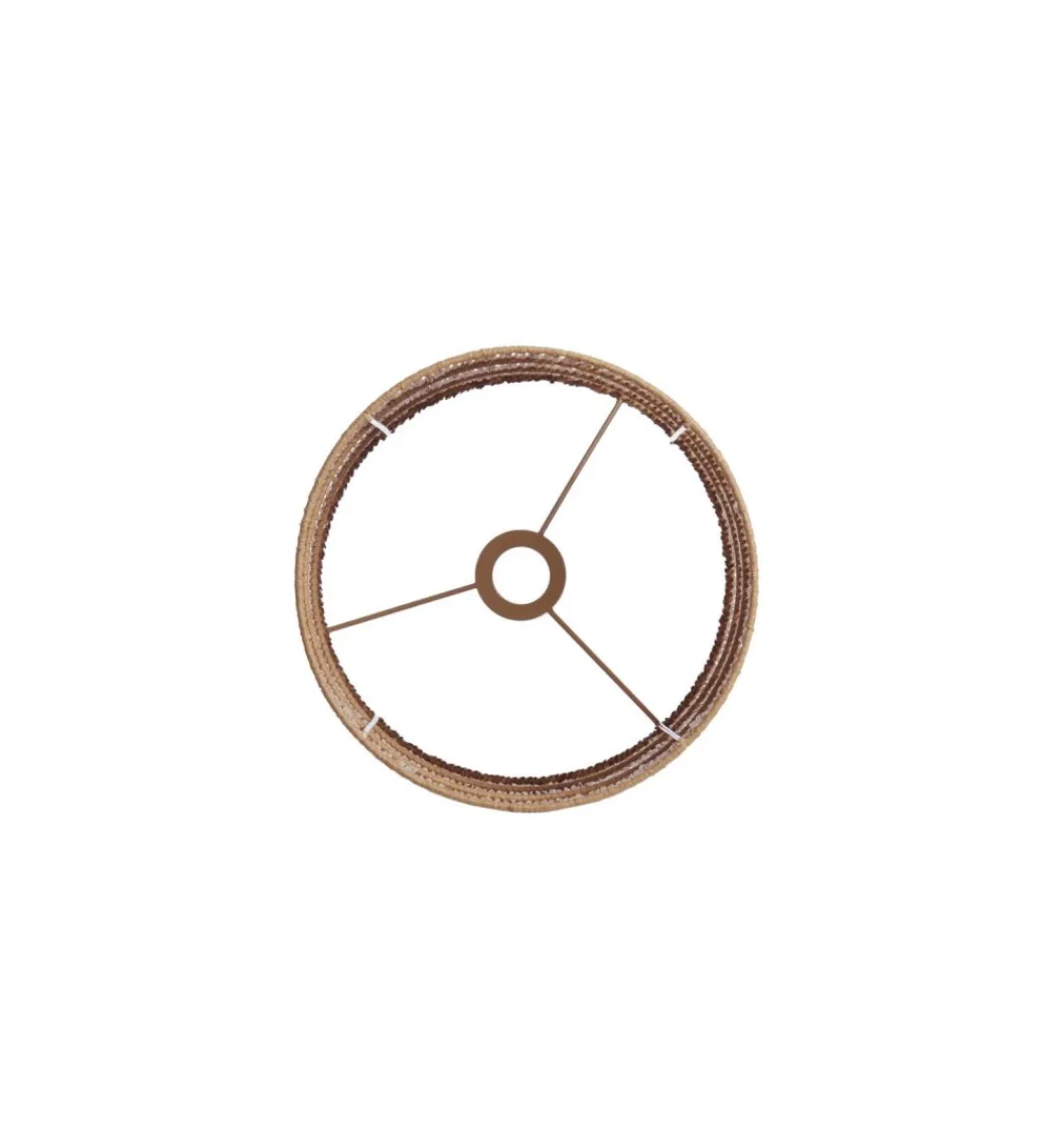 L&L Abażur LANZANO 30 cm naturalna rafia