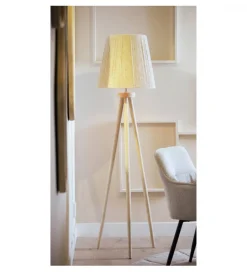 L&L Abażur MEDANA 45 cm kremowy