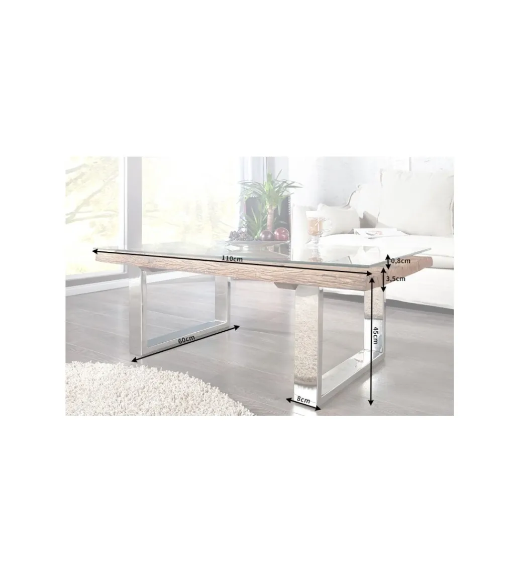 Invicta Interior Ława Barrakuda II 110 cm drewno teak