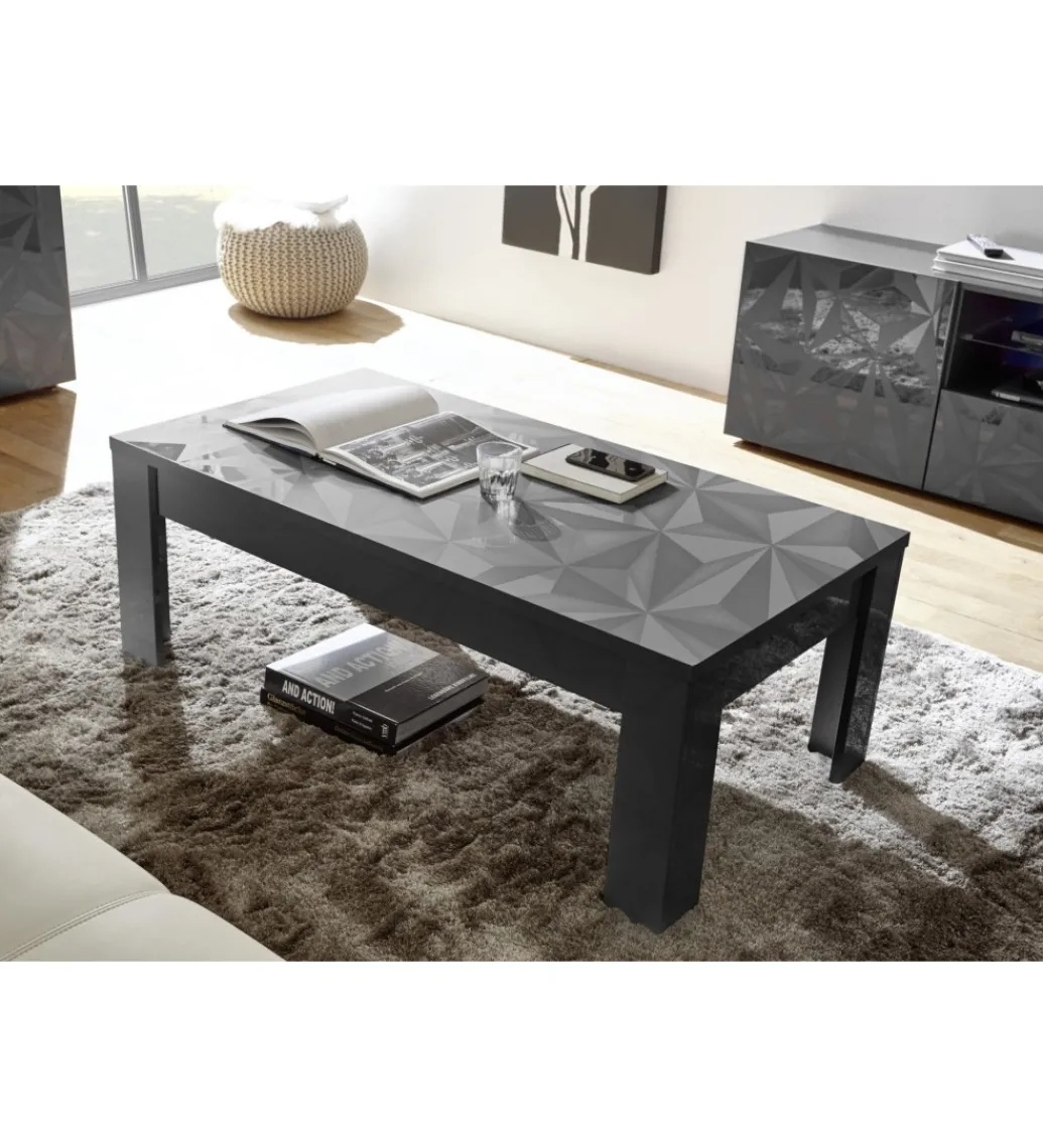 MCA Linia Włoska Ława PRISMA 120 cm antracytowa