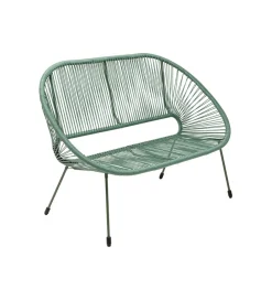 KARE Ławka ACAPULCO 121 cm mono zielony