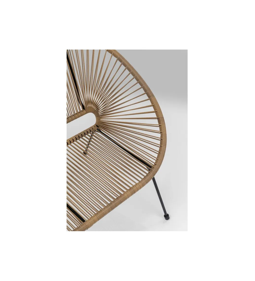 KARE Ławka ACAPULCO naturalna 121 CM