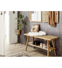 MCA Ławka ALVAR 100 cm drewno dąb