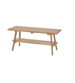 MCA Ławka ALVAR 100 cm drewno dąb