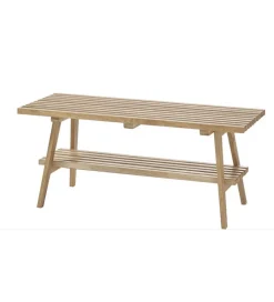 MCA Ławka ALVAR 100 cm drewno dąb