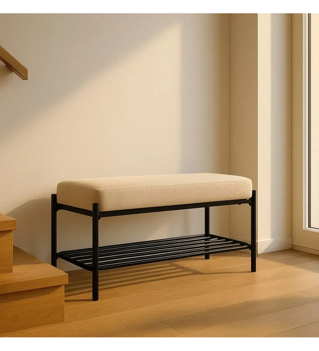 Zona-Design Ławka BANCOY 91 mc kremowa