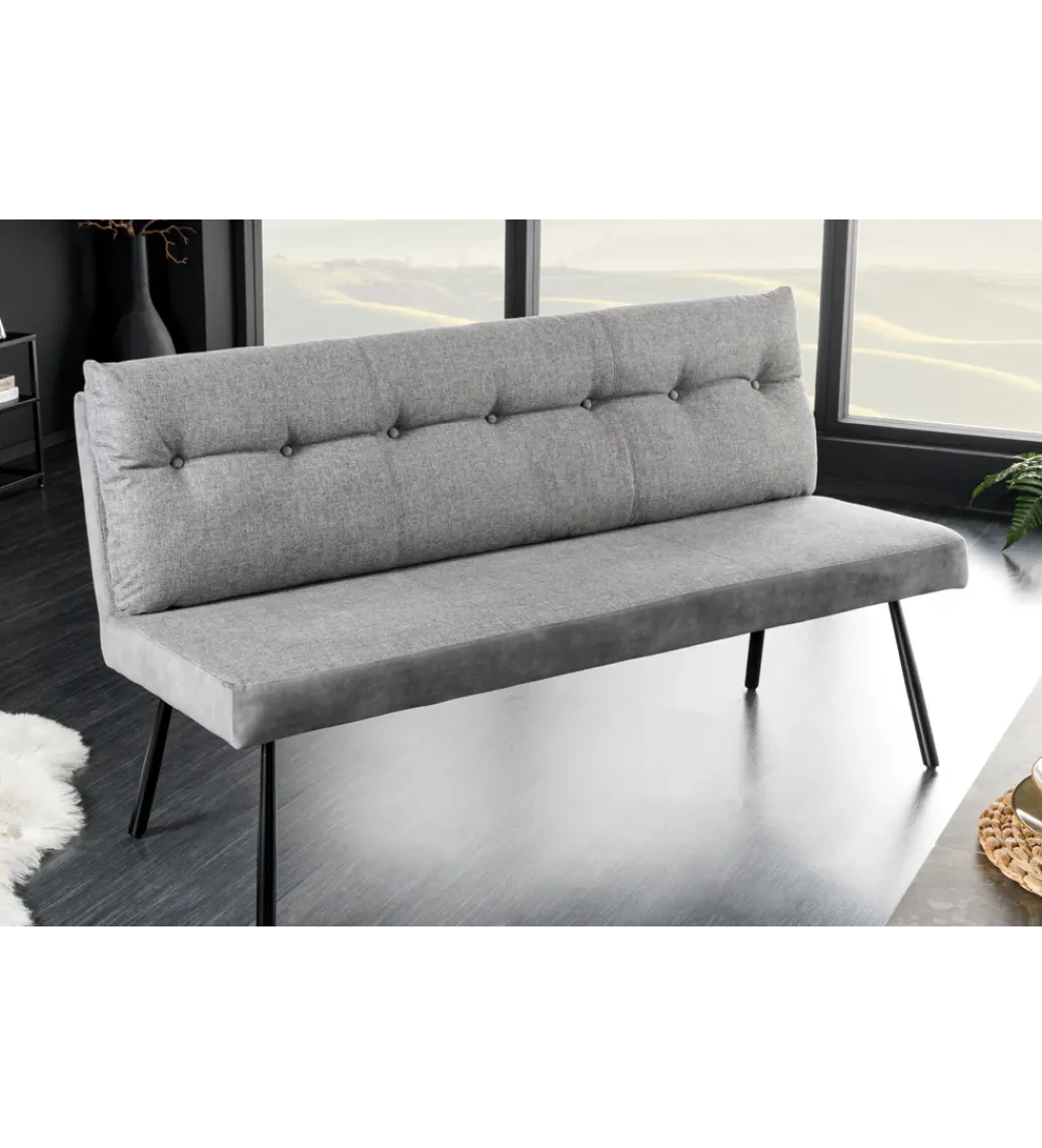 Invicta Interior Ławka BIG GEORGE 160 cm szary