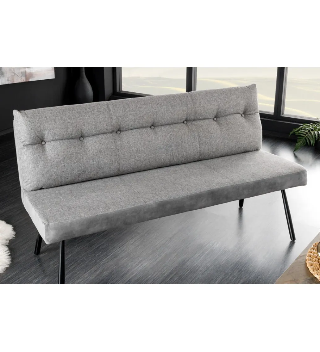 Invicta Interior Ławka BIG GEORGE 160 cm szary