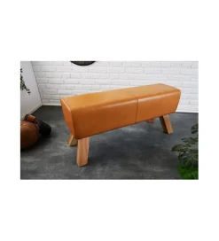 Invicta Interior Ławka Bock 100 cm koniakowa