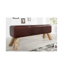 Invicta Interior Ławka  Bock II 120 cm skóra