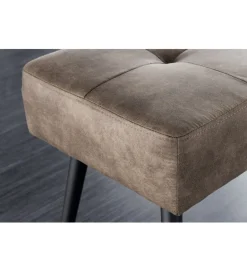 Invicta Interior - przedsprzedaż Ławka BOUTIQUE 100 cm kolor taupe