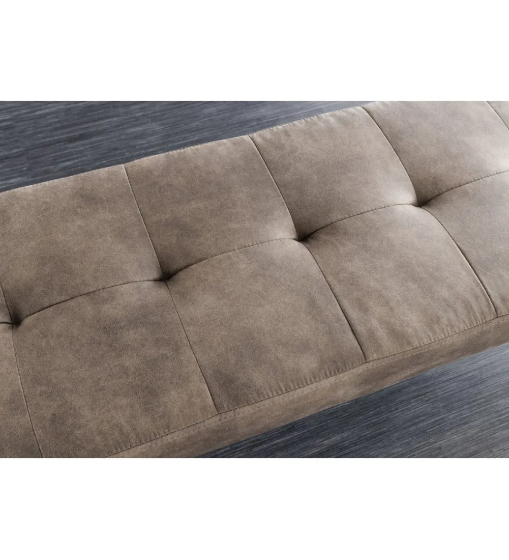 Invicta Interior - przedsprzedaż Ławka BOUTIQUE 100 cm kolor taupe