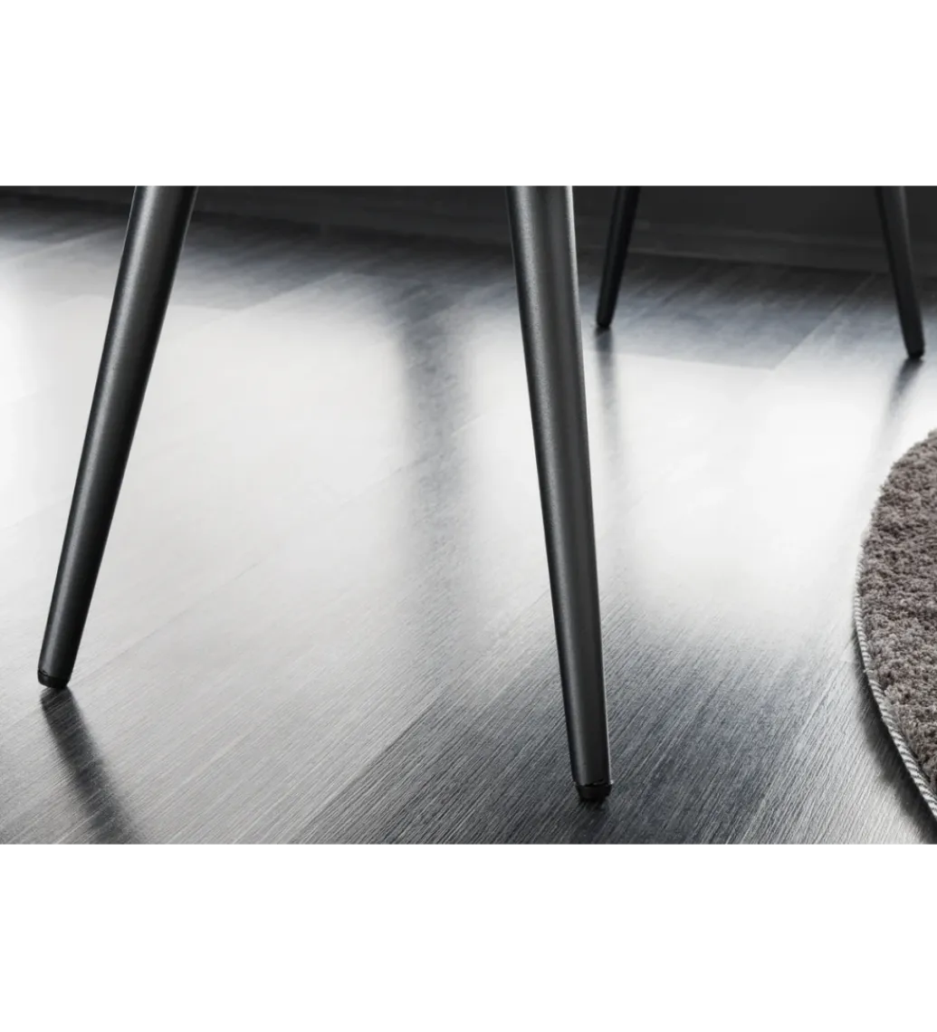 Invicta Interior Ławka BOUTIQUE 100 cm tkanina bouclé biała