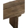 J-Line Ławka DEBER 190 cm drewno brązowe