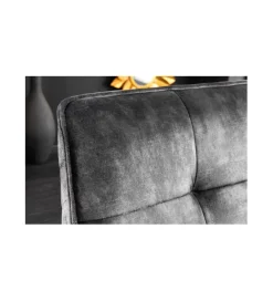 Invicta Interior Ławka Edmonton 156 cm ciemnoszara