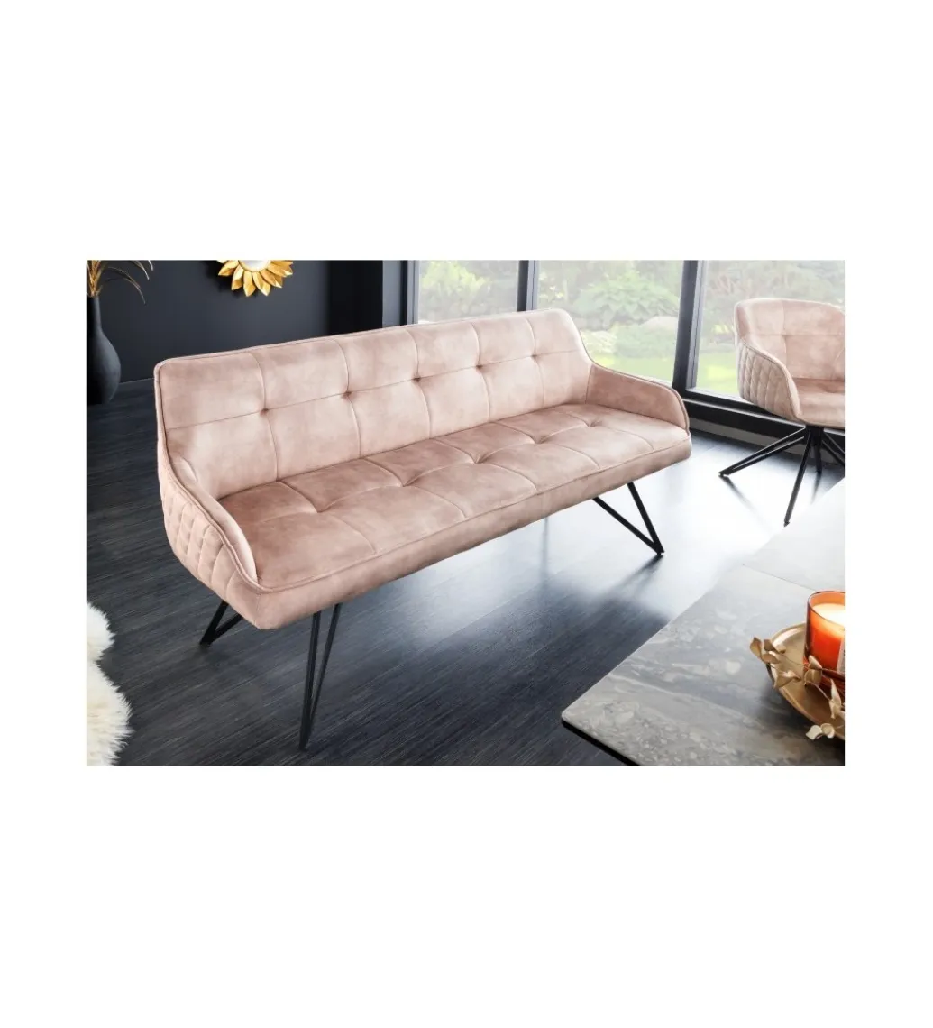 Invicta Interior Ławka Edmonton 156 cm greige