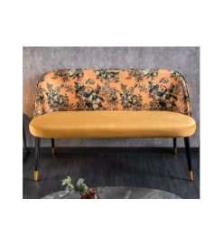 Invicta Interior Ławka ELEONOR żółta
