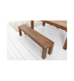 Invicta Interior Ławka FINICE Makassar 160 cm drewno Sheesham