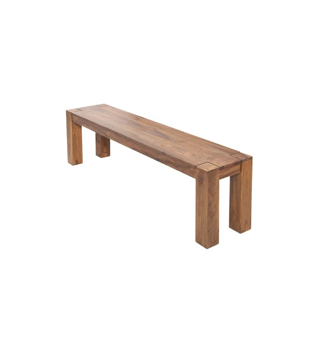 Invicta Interior Ławka FINICE Makassar 160 cm drewno Sheesham