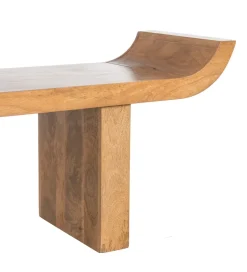 Zona-Design Ławka GALT 160 cm drewno mango naturalna