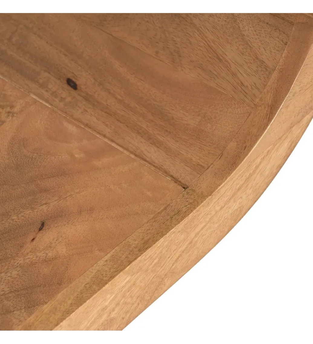 Zona-Design Ławka GALT 160 cm drewno mango naturalna