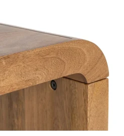 Zona-Design Ławka GALT 147 cm drewno mango naturalna
