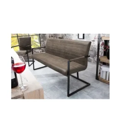 Invicta Interior Ławka Imperial 160 cm taupe