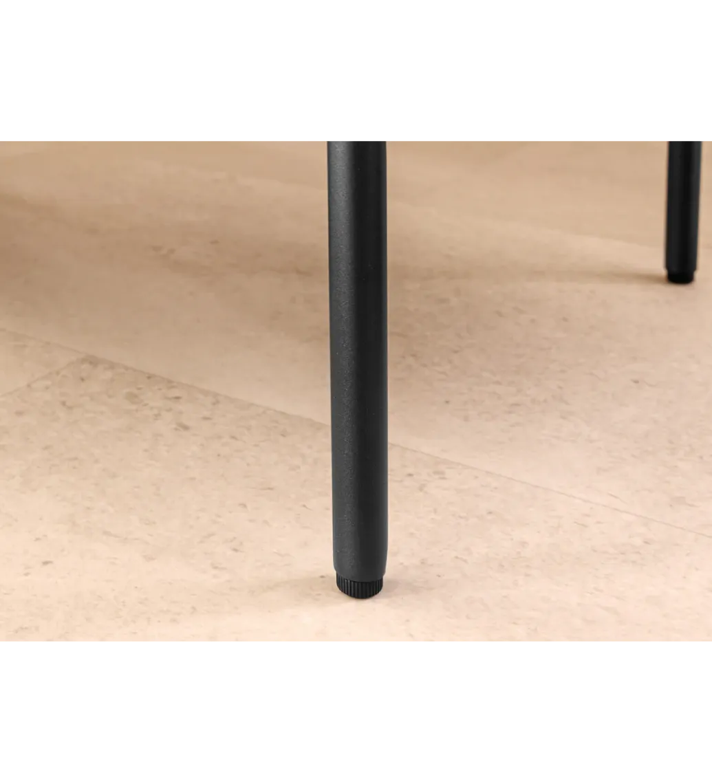 Invicta Interior Ławka LOFT z szafką 100 cm bouclé biała