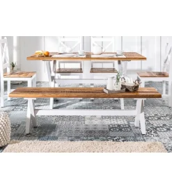 Invicta Interior Ławka Long Island 160 cm Mango