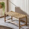 Zona-Design Ławka NEBERNLI 92 cm drewno mango naturalna