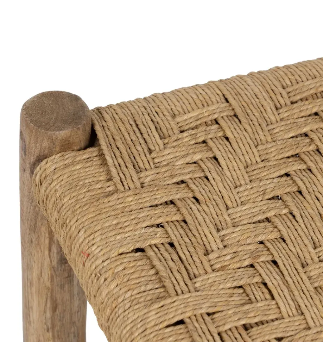 Zona-Design Ławka NEBERNLI 92 cm drewno mango naturalna