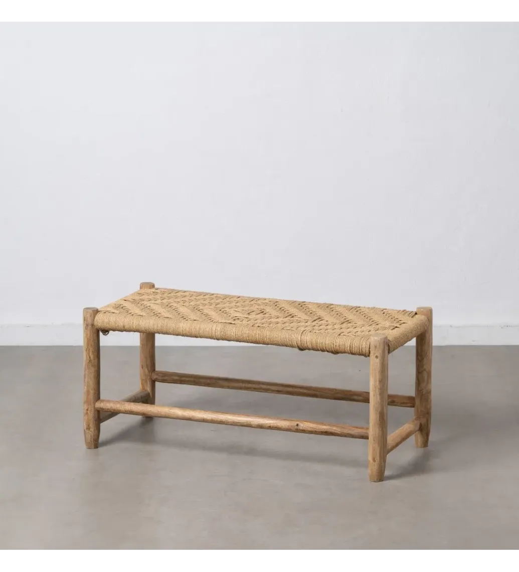 Zona-Design Ławka NEBERNLI 92 cm drewno mango naturalna