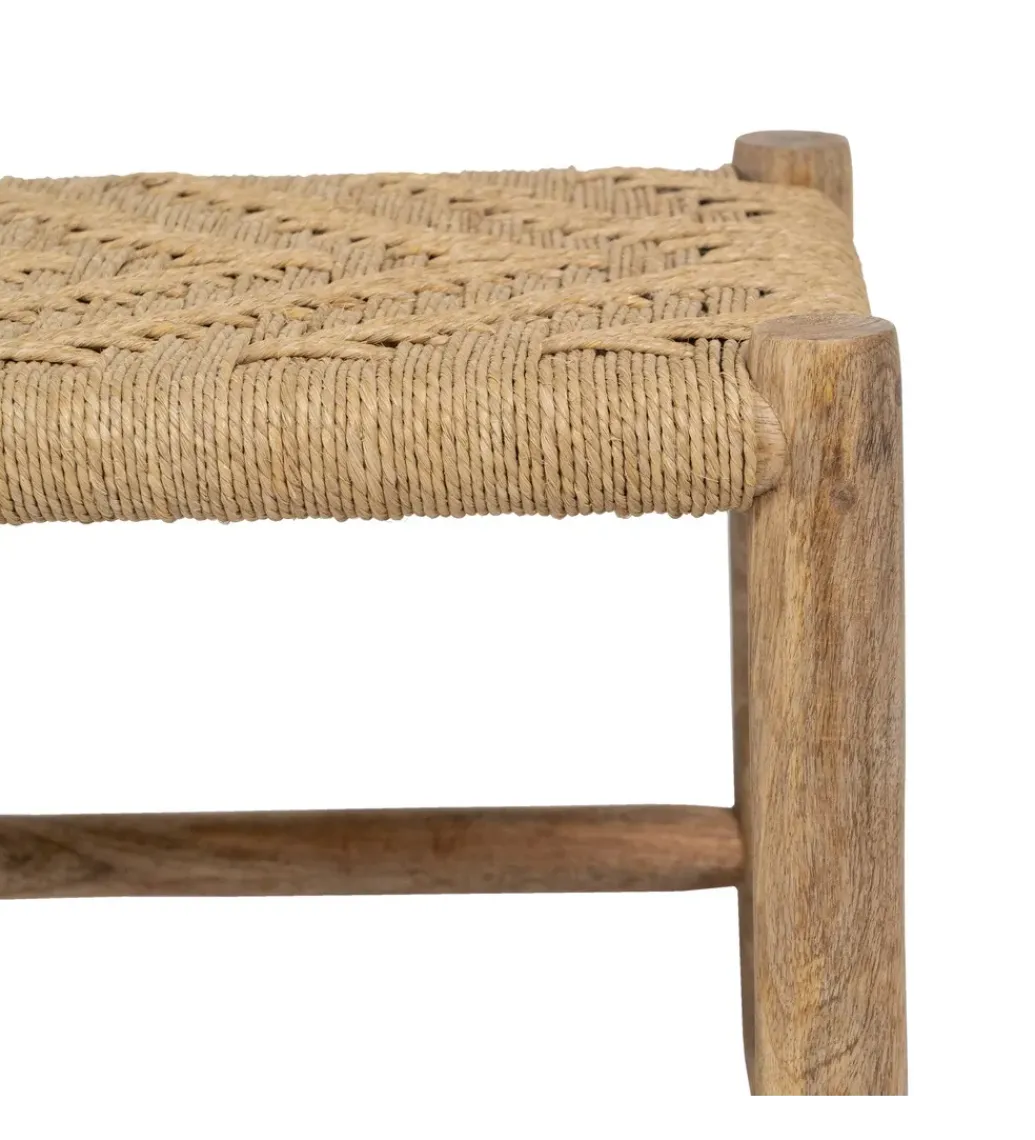 Zona-Design Ławka NEBERNLI 92 cm drewno mango naturalna