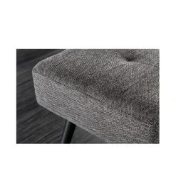 Invicta Interior Ławka OLIWIA III 100 cm szara
