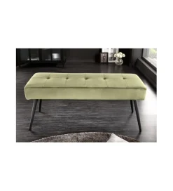 Invicta Interior Ławka OLIWIA III 100 cm zielona