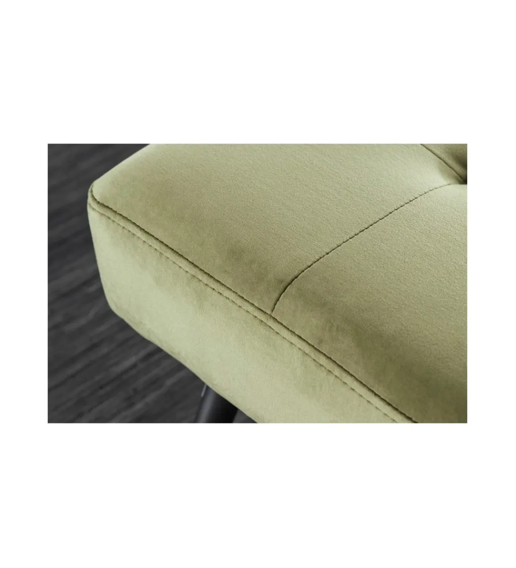 Invicta Interior Ławka OLIWIA III 100 cm zielona