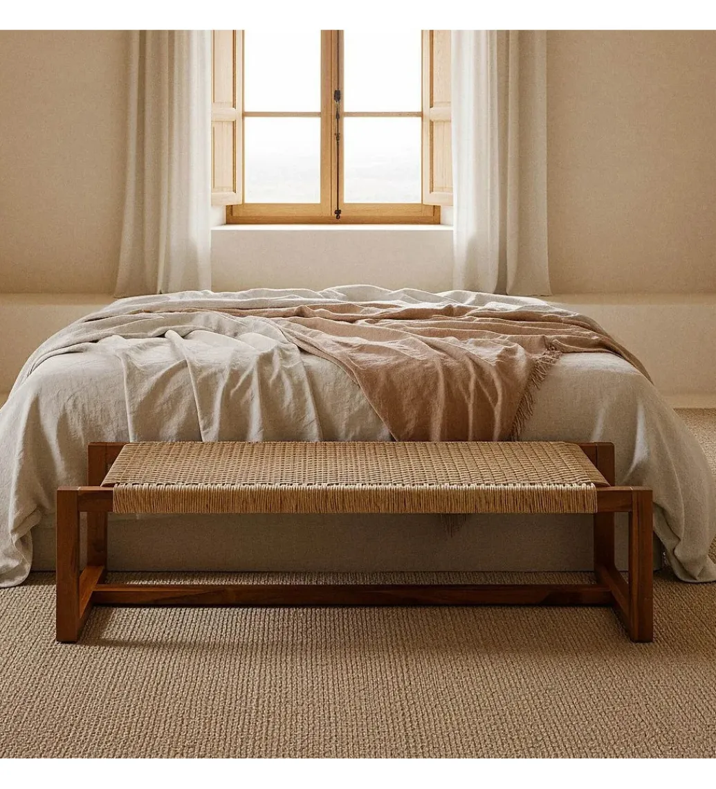 Zona-Design Ławka PASMERI 138 cm drewno teak