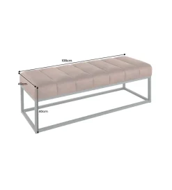 Invicta Interior Ławka PETIT BEAUTÉ 110 cm antyczny brąz