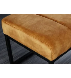 Invicta Interior Ławka PETIT BEAUTÉ 110 cm musztardowa