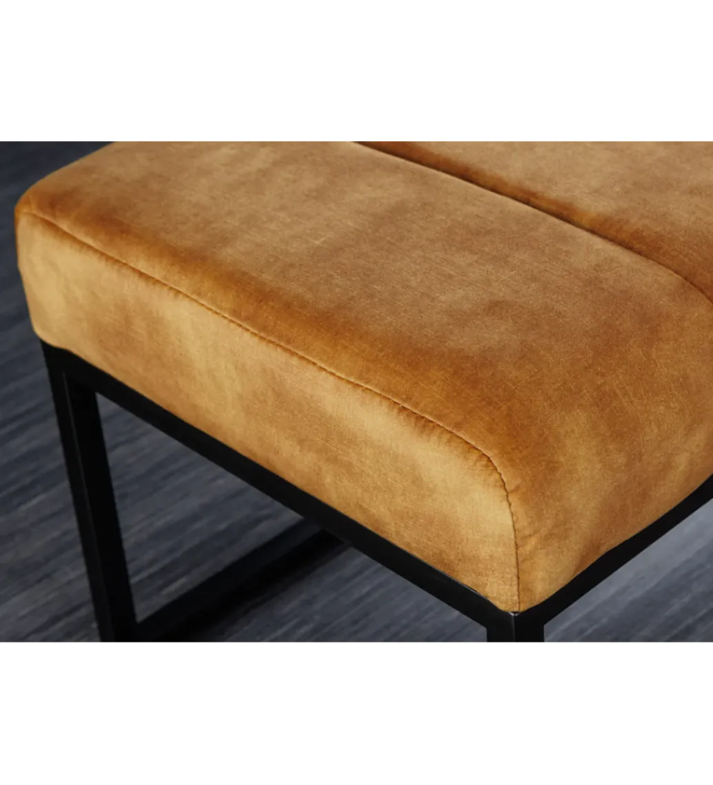Invicta Interior Ławka PETIT BEAUTÉ 110 cm musztardowa