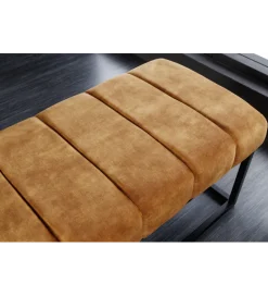Invicta Interior Ławka PETIT BEAUTÉ 110 cm musztardowa