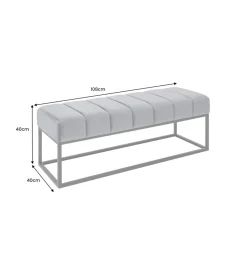 Invicta Interior Ławka PETIT BEAUTÉ 110 cm musztardowa