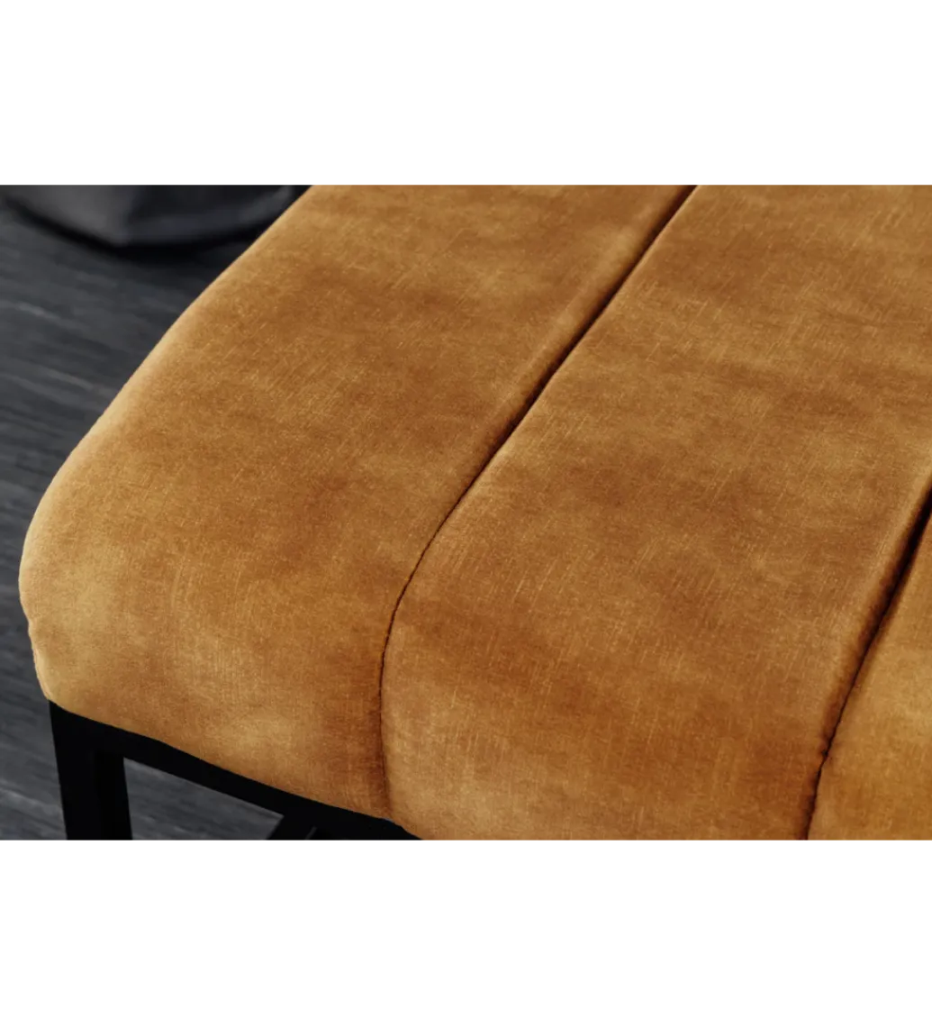 Invicta Interior Ławka PETIT BEAUTÉ 110 cm musztardowa