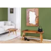 Invicta Interior Ławka ROOT 100 cm drewno teak naturalny brąz