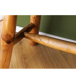 Invicta Interior Ławka ROOT 100 cm drewno teak naturalny brąz