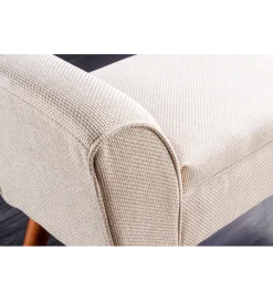 Invicta Interior Ławka SCARLETT 90 cm beżowa